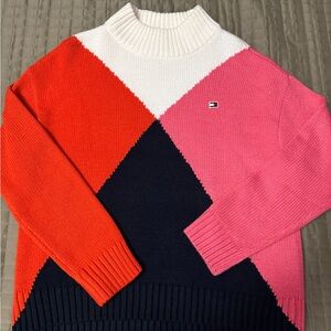 Tommy Hilfiger Cream Knit Sweater